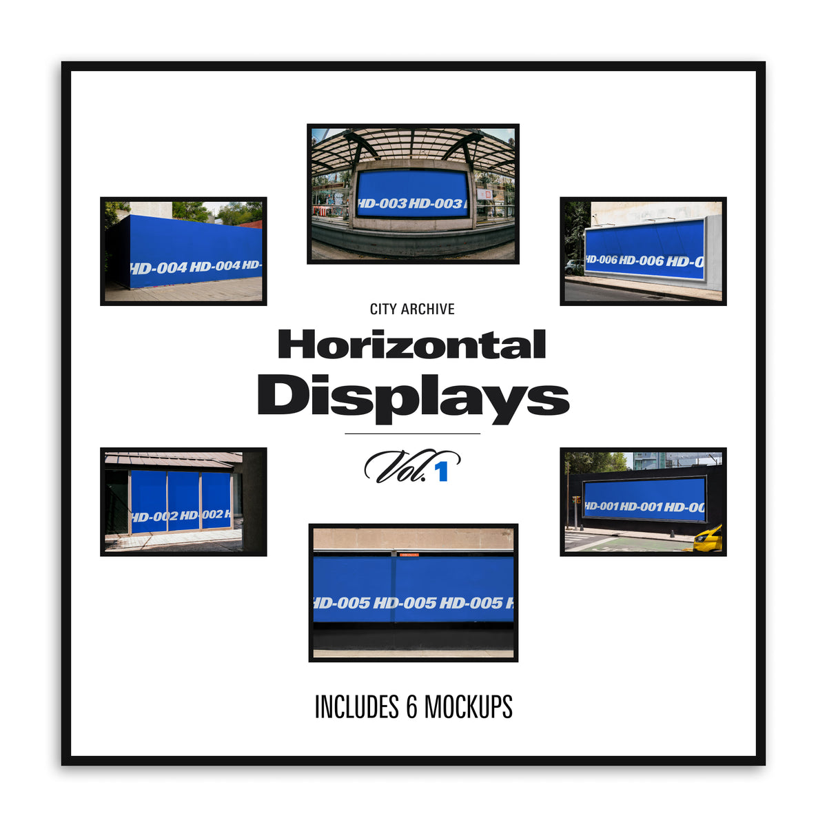 City Archive: Horizontal Displays Vol. 1