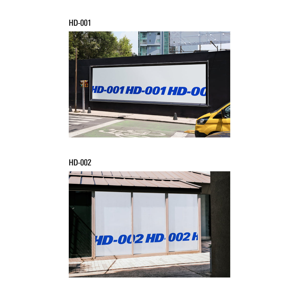 City Archive: Horizontal Displays Vol. 1