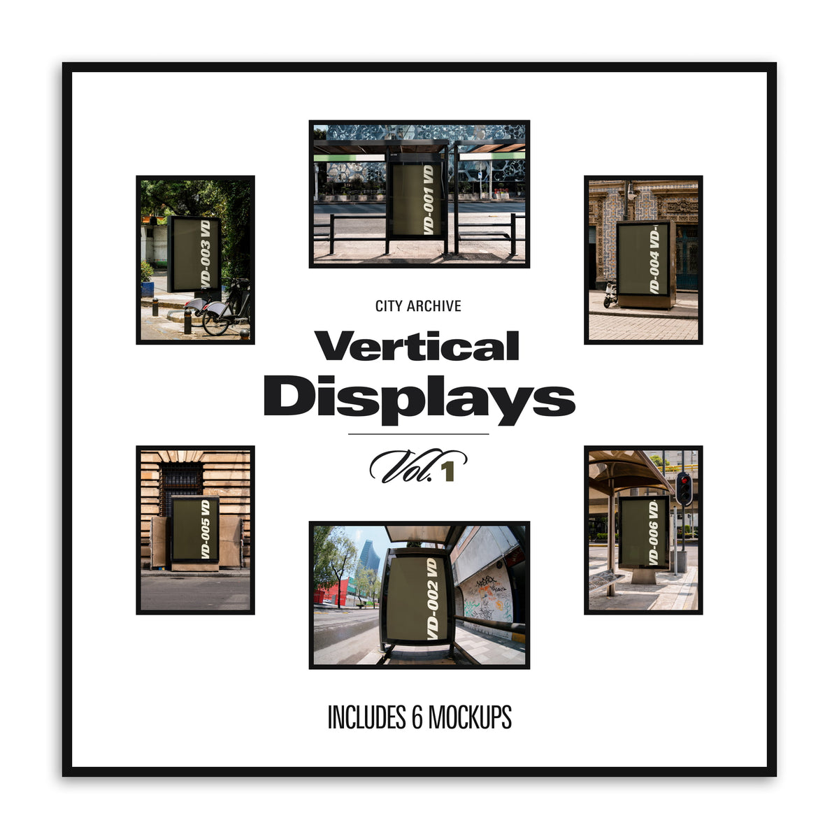 City Archive: Vertical Displays Vol. 1