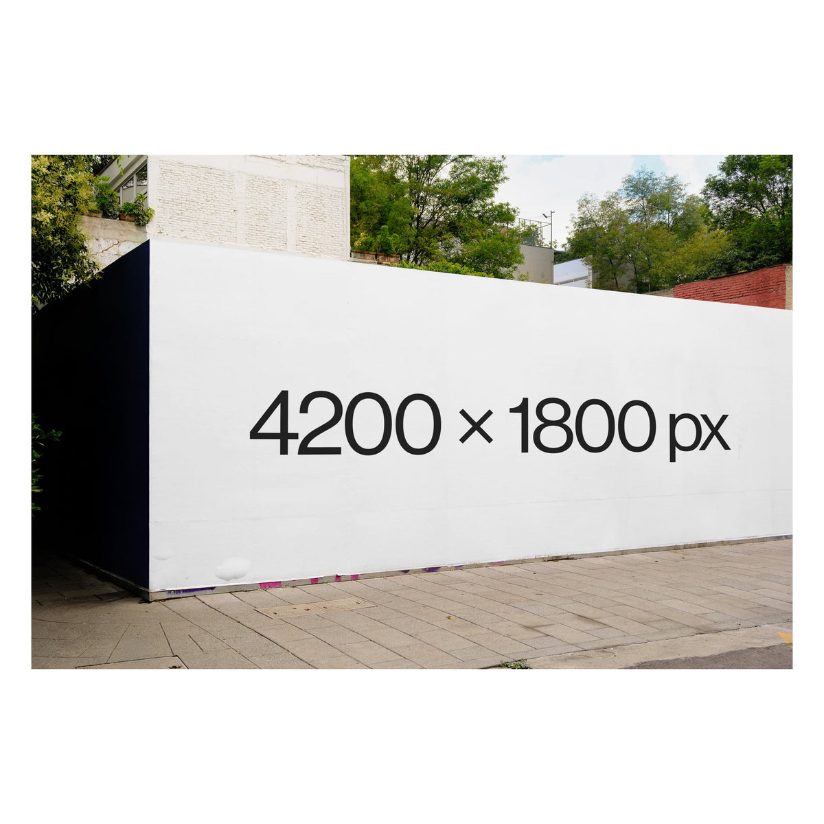 Construction Wall Mockup 001