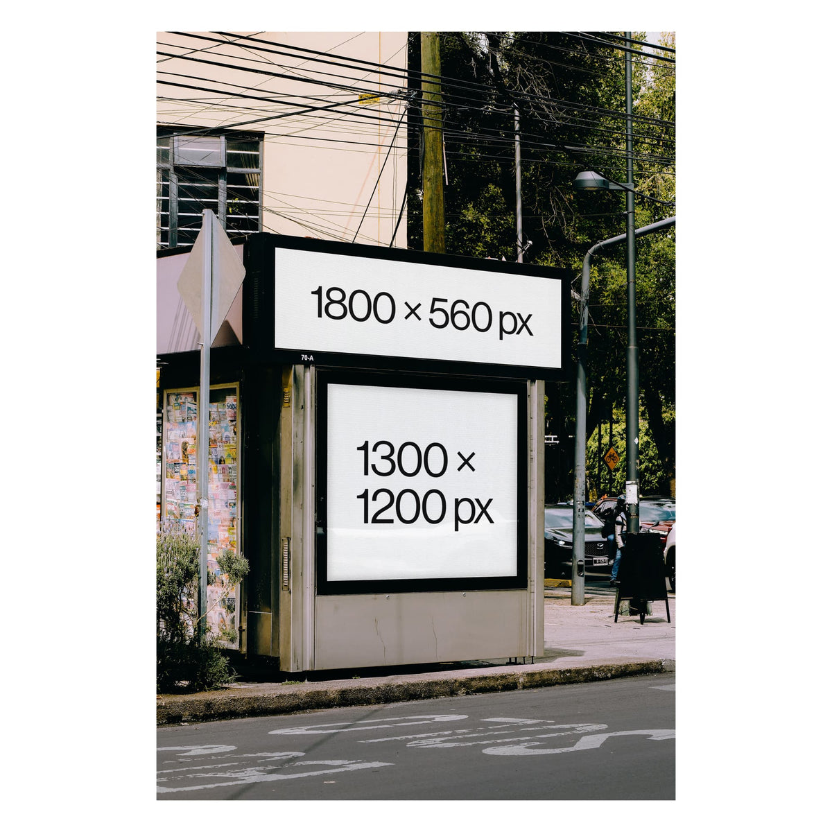 Digital Street Kiosk Mockup 001