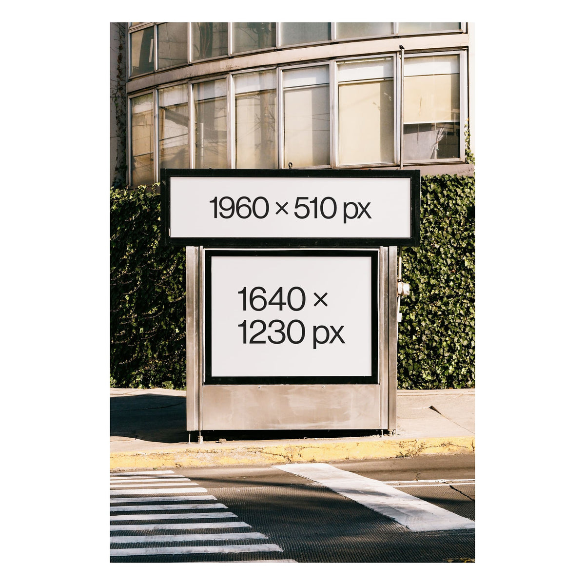 Digital Street Kiosk Mockup 002