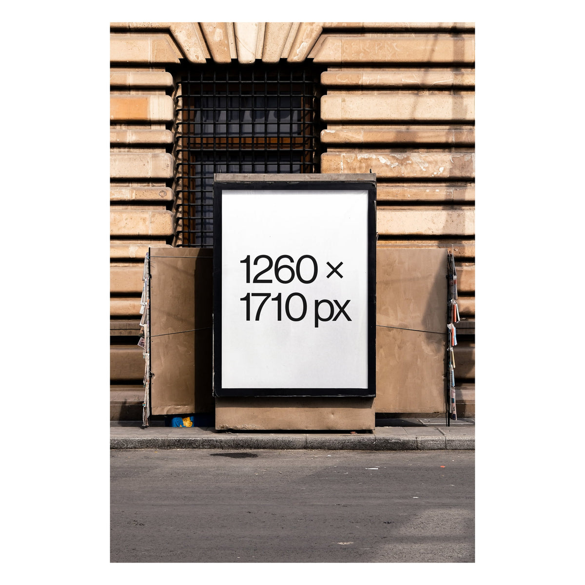 Poster Display Mockup 003
